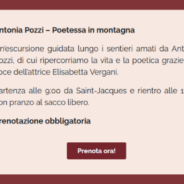 Antonia Pozzi – Poetessa in montagna